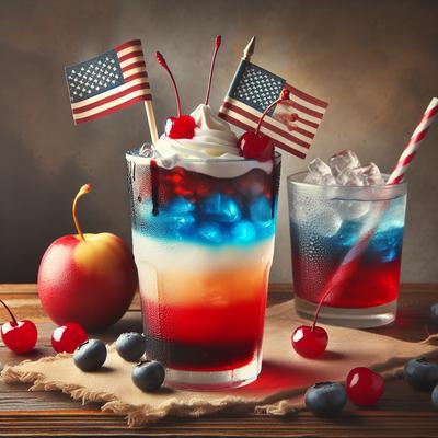 Image of Patriotic Drink for Kids