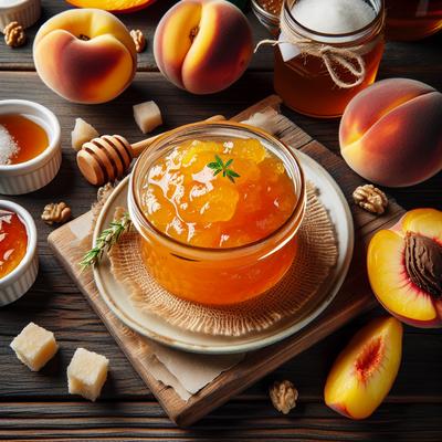 Image of Peach Freezer Jam Eating Well Magazine