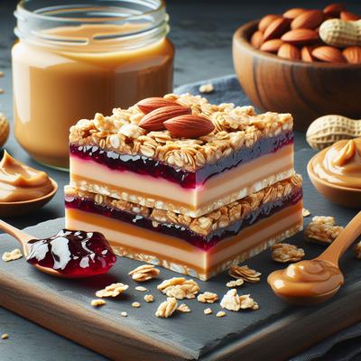 Image of Peanut Butter and Jelly Bars