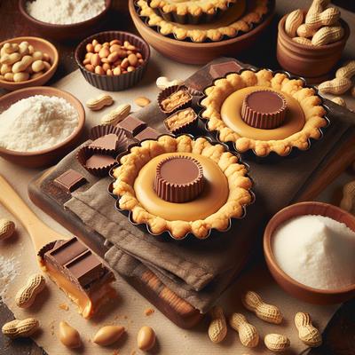 Image of Peanut Butter Cup Cookies Tarts