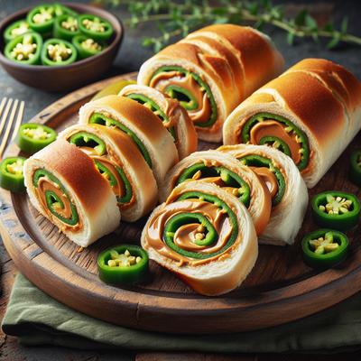 Image of Peanut Butter Jalapeno Roll Ups