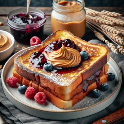 Image of Peanut Butter Jam French Toast