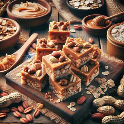 Image of Peanut Butter Muesli Squares