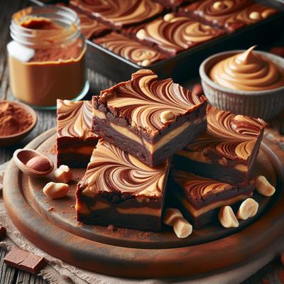 Image of Peanut Butter Swirl Brownies