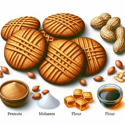 Image of Peanut Molasses Cookies