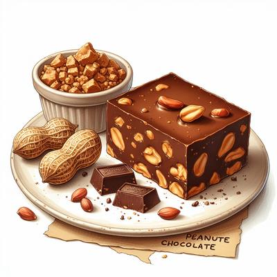 Image of Peanutty Chocolate Fudge
