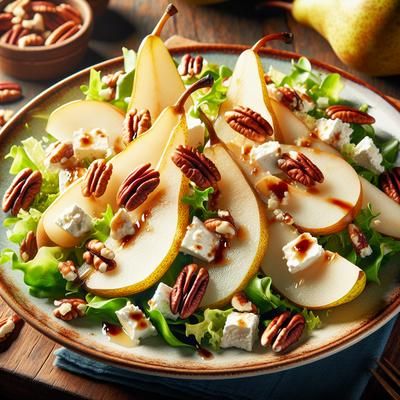 Image of Pear and Goat Cheese Salad