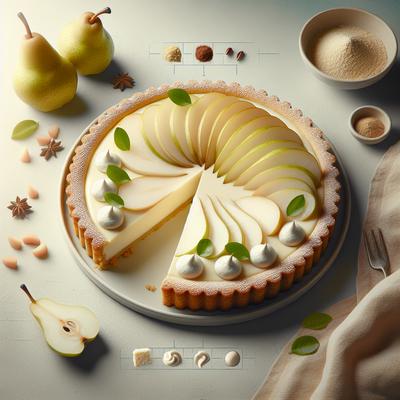 Image of Pear Cheesecake Tart
