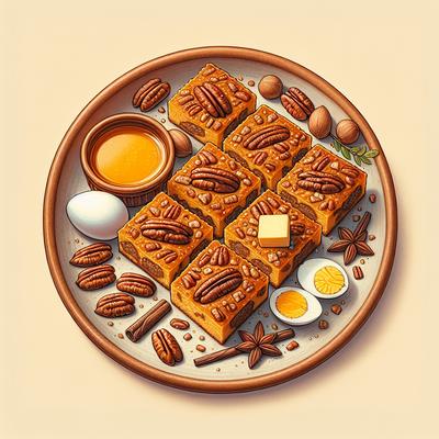 Image of Pecan Squares Ala the Barefoot Contessa Ina Garten