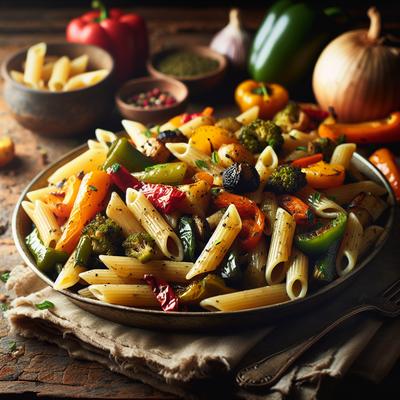 Image of Penne with Capsicum and Slow Roasted Vegetables