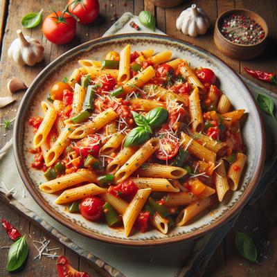 Image of Penne with Chunky Garden Sauce