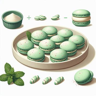 Image of Peppermint Macaroons