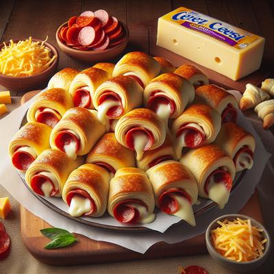 Image of Pepperoni and Cheese Crescent Roll Ups