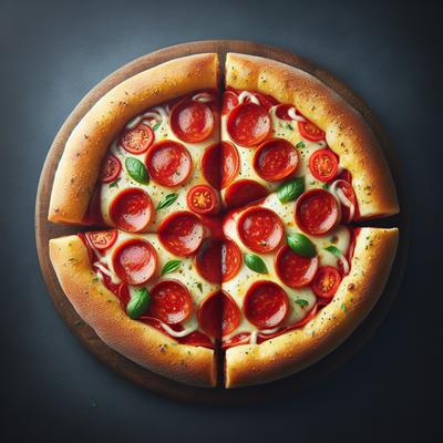 Image of Pepperoni Pizza Sandwich