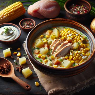 Image of Perfect Chicken Corn Chowder