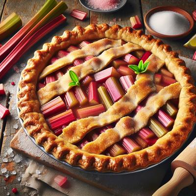 Image of Perfect Rhubarb Pie