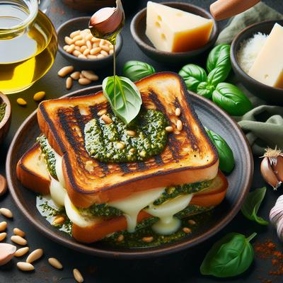 Image of Pesto Grilled Cheese