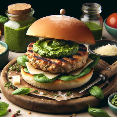 Image of Pesto Turkey Burgers