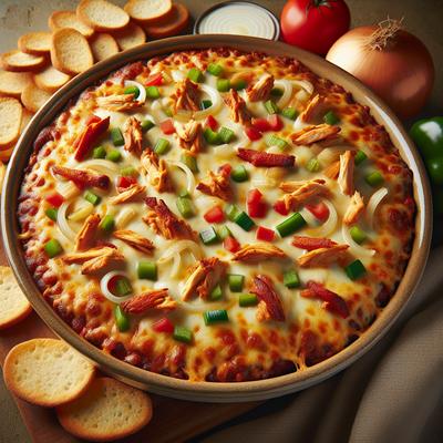 Image of Philly Cheesy Pizza Dip