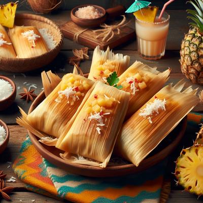 Image of Pina Colada Tamales