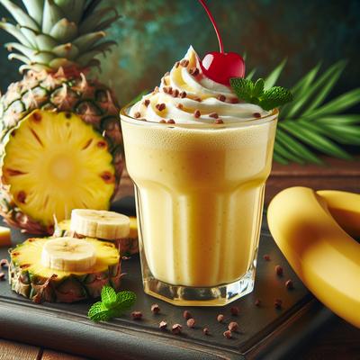 Image of Pineapple and Banana Smoothie