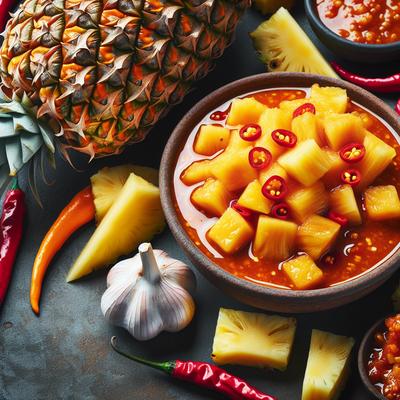 Image of Pineapple Ghost Chili Sauce