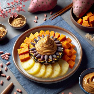 Image of Pineapple Peanut Butter Sweet Potatoes