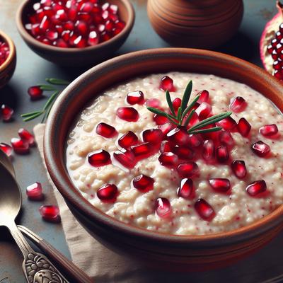 Image of Pixie's Pomegranate Porridge