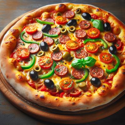 Image of Pizza Homemade Thick Crust