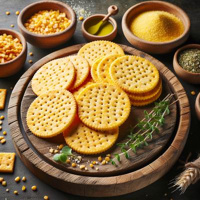 Image of Polenta Crackers