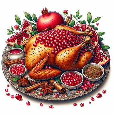 Image of Pomegranate Chicken or Duck