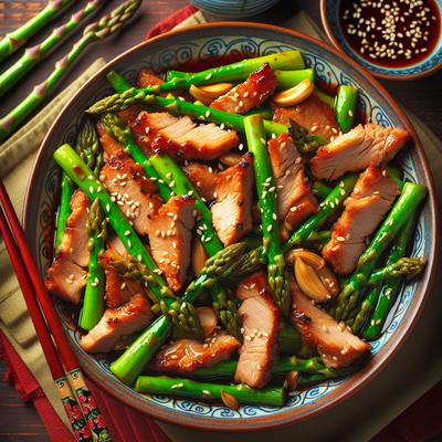 Image of Pork and Asparagus Stir Fry