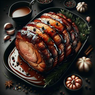 Image of Pork Boston Butt Roast with Gravy