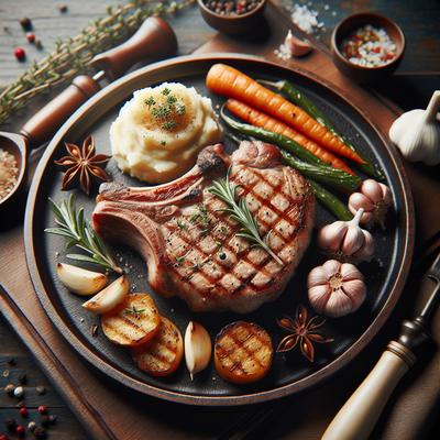 Image of Pork Chops Dinner