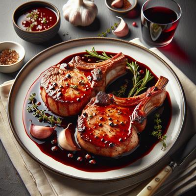 Image of Pork Chops Merlot