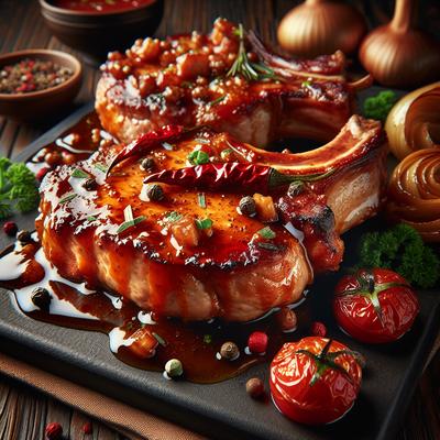 Image of Pork Chops Smothered and Covered