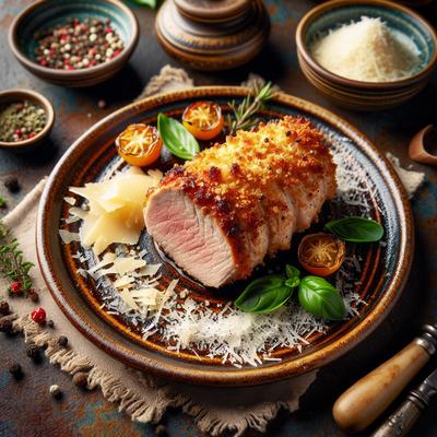 Image of Pork Tenderloin with Parmesan Crust