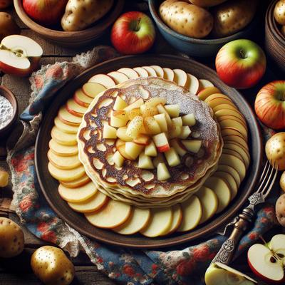 Image of Potato and Apple Pancakes