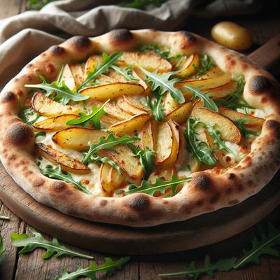 Image of Potato and Arugula Pizza