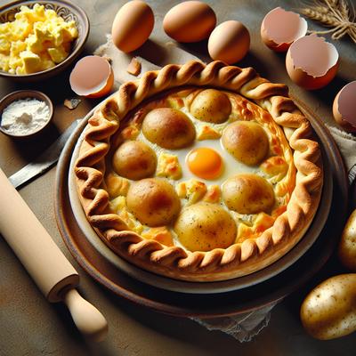 Image of Potato Egg Pie