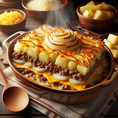 Image of Potato Hamburger Casserole
