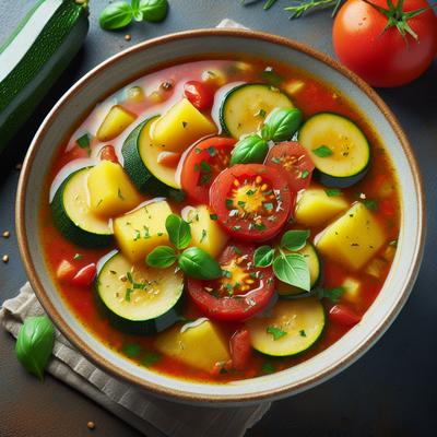 Image of Potato Zucchini and Tomato Stoup