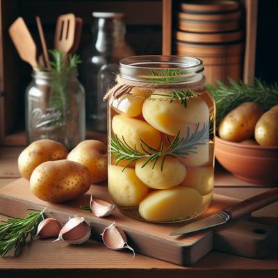 Image of Potatoes Canning Recipe