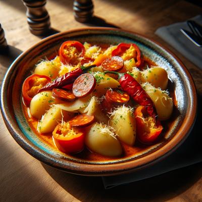 Image of Potatoes Riojanas with or Without Cheese