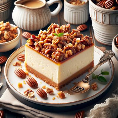 Image of Praline Cheesecake Squares