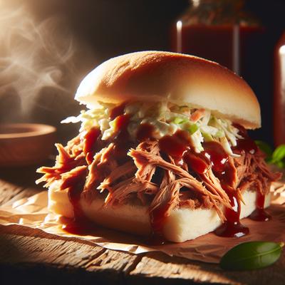 Image of Pulled Pork Barbecue Sandwiches