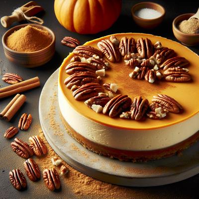 Image of Pumpkin Cheesecake Vegan