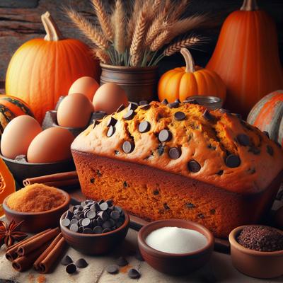 Image of Pumpkin Chocolate Chip Bread