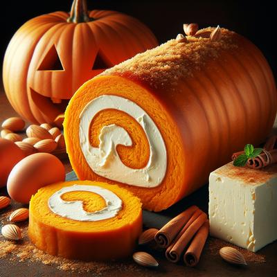 Image of Pumpkin Roll with Cream Cheese