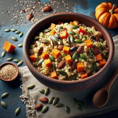 Image of Pumpkin Seed Quinoa Pilaf
